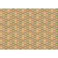 thumbnail image 1 of Ahgly Company Indoor Rectangle Patterned Macaroni and Cheese Yellow Area Rugs, 8' x 12', 1 of 6
