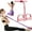 Pink A, variant on Fashion Puller Exercise, 8 Tube Pedal Resistance Device, Resistance Band for Full Body Workout, Elastic Pull Rope, Arm Chest Back Muscle Toning, Portable Fitness Equipment for Men Women