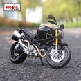 thumbnail image 3 of Maisto 1:12 Ducati Monster 696 Alloy Racing Motorcycle Model Simulation Diecast Metal Toy Street Motorcycle Model Childrens Gift, 3 of 6