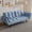 Antique Navy Blue, variant on 39-inch wide velvet sofa - Multiple sitting positions - Apartment entertainment - Enjoy leisure time