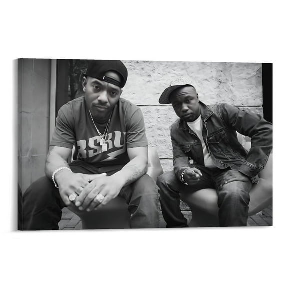Mobb Deep Performer Art Poster Canvas Wall Art Poster Decorative Bedroom Modern Home Print Picture Artworks Posters 12x18inch(30x45cm)
