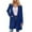 BU1, variant on Womens Blazer Jacket,Womens Blazers,Elegant Autumn Long Sleeve Solid Trench Style for Outerwear Timeless Classic Design - Sky Blue