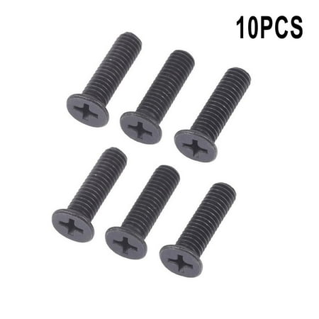 

10Pcs Fixing Screw M5/M6 22mm Left Hand Thread For Unf Drill Chuck Shank Adapter