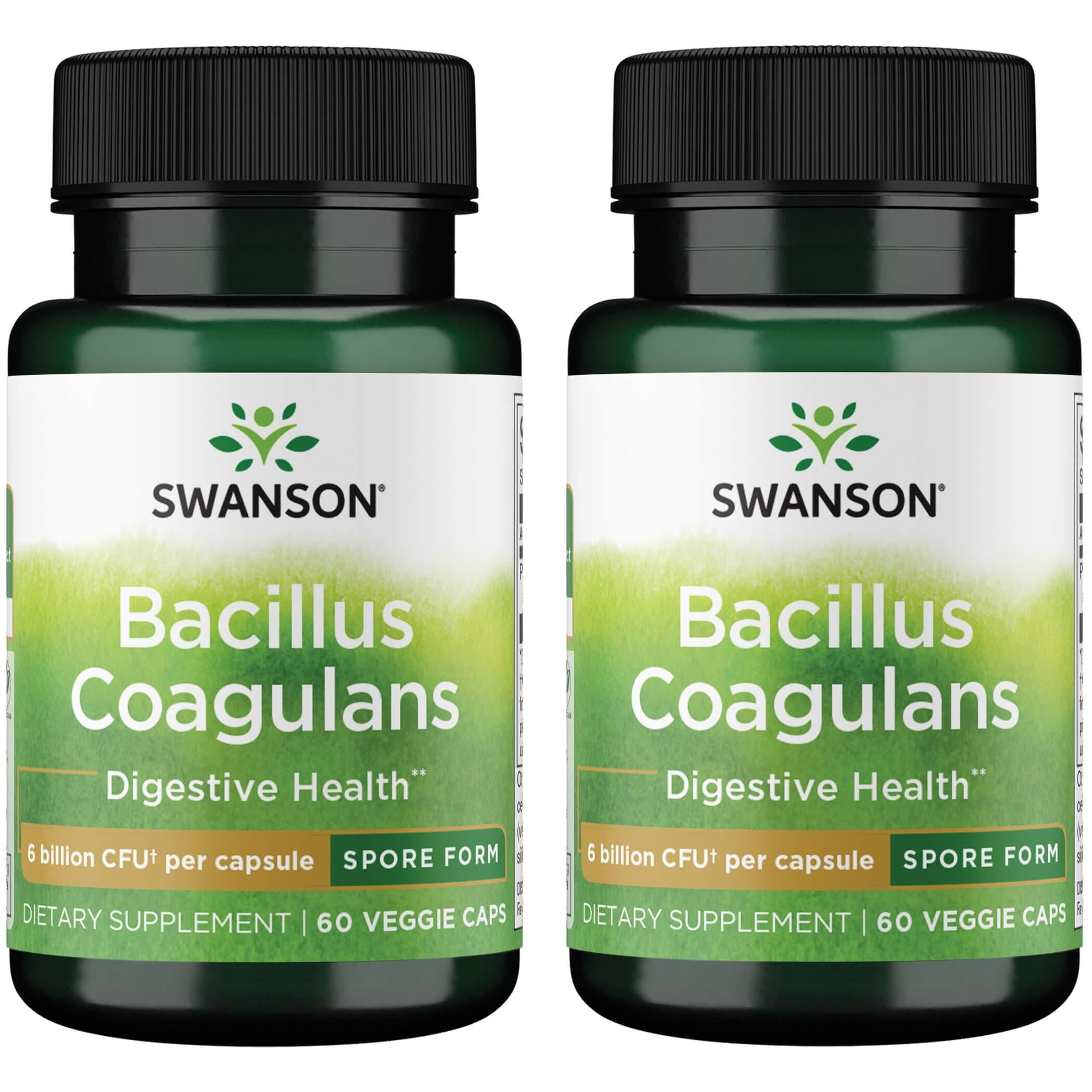 Does Bacillus Coagulans Help With Yeast Infections Swanson Bacillus Coagulans - Spore Form 6 Billion Cfu 60 Veg Caps 2