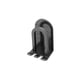 thumbnail image 4 of Soporte de pared para cepillo de dientes eléctrico de aluminio sin taladro enjuague bucal con ranura en forma de U Negro Gloria Porta cepillo de dientes, 4 of 9