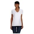 thumbnail image 3 of Fruit of the Loom  Cotton V Neck Tee Shirt (Women), 3 of 4