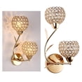 thumbnail image 6 of Modern wall of Bedroom Wall Sconce Lighting Fixture, E26/E27 Socket, for Bedroom Bedside Stairs - Golden_Right, 6 of 8