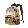 thumbnail image 2 of Gaeub Vintage Wildlife Protection School Backpack Waterproof Bookbag for Men Women College High School Bags, 2 of 8