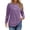 Light Purple, variant on Women Plus Size Tops Pleated Crewneck Long Sleeve Shirts Dressy Casual Blouses Fall Tunic Tops