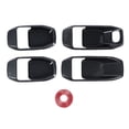thumbnail image 2 of 4pcs Inner Door Handle Bowl Cover Trim Set Interior Door Bowl Panel Protector Sticker Replacement for JL JLU 2018 2025 Handle Bowl Frame Trim, 2 of 7