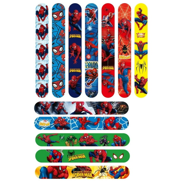 24 Pulseras De Silicona Con Diseño De Araña – 4 Colores Para Fiestas De Halloween Y Cumpleaños Temáticos