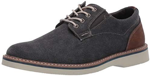 Nunn Bush Barklay Canvas Plain Toe Men's Oxford - Gunmetal Size 11