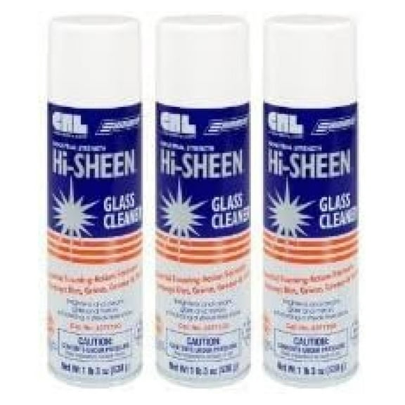 Somaca Hi Sheen Glass Cleaner - Pack of 3 Cans