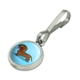 thumbnail image 2 of Dachshund Wiener Dog Cartoon Antiqued Charm Clothes Purse Suitcase Backpack Zipper Pull Aid, 2 of 4