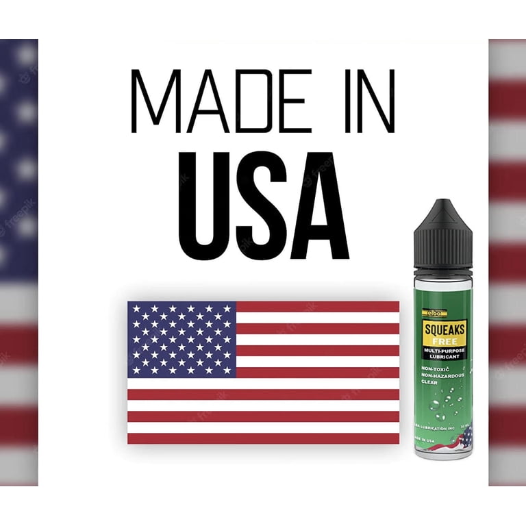 SQUEAKS FREE, 30 ML, Fix Any Squeak, All-Purpose Lubricant, Hinges, Doors,  Drawers, Fans, Long Lasting, Non-Toxic, Clear, Pet safe, Non-Hazardous,  Odorless, Safe, Reduced Floor Squeaks and Creak, FG - Walmart.com