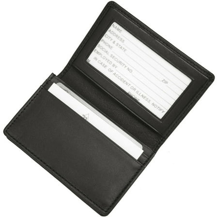 Royce Leather Executive Card Case Holder in Genuine Leather