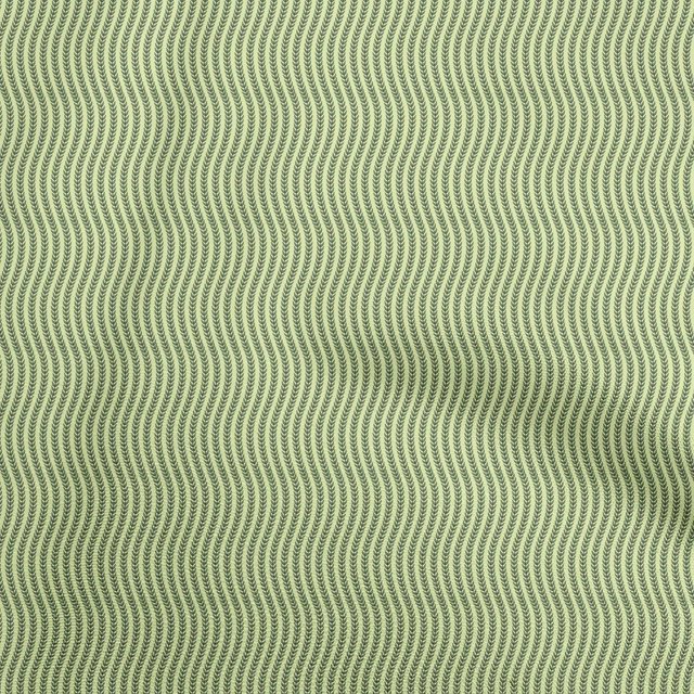 oneOone Rayon Light Green Fabric Asian Block Sewing Craft Projects Fabric Prints By Yard 56 Inch Wide