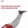thumbnail image 5 of Equine Care Hoof Knife Left-Handed J2 Japanese Steel Blade with Hoof Pick Farrier Tool, 5 of 6