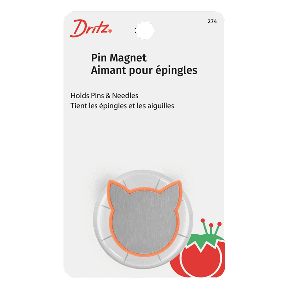 Dritz Pin Magnet for your Sewing Machine, Cat Shape