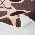 thumbnail image 5 of Manfei Farmhouse Camo Twin Quilt Set, Vintage Ice Hockey Twin Coverlet Set, Burly Wood, 2-Piece, 1 Bedspread and 1 Pillowcase, 5 of 7