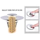 thumbnail image 5 of Tub Drain Stainless Steel Sink Cover, Pop-Up Universal Odor Resistant Sink Drain with Silicone Gasket, 5 of 5