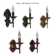 thumbnail image 4 of Bewildely Luz de montada en la pared, lámpara de pared de estilo europeo, herramienta de iluminación decorativa para sala de estar, pasillo, Iluminación y accesorios Bronce Bewildely HA072998-02, 4 of 6