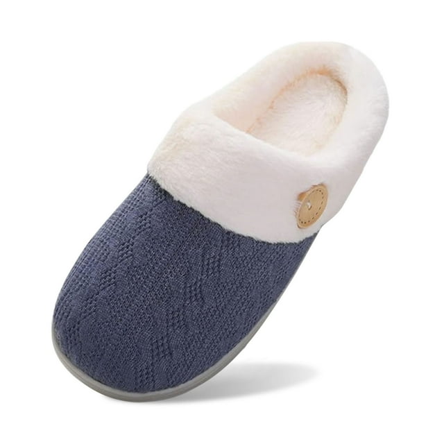 Pantoufles d'Intérieur Chaudes pour Femmes Pantoufles en Peluche Pantoufles d'Intérieur pour Femmes Pantoufles Douillettes Chaussures d'Intérieur Pantoufles d'Hiver pour la Maison pour Dames