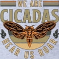 thumbnail image 2 of CafePress - Cicadas We Are Cicadas Hear Us Roar Flying Insects - Cute Infant Baby Football Bodysuit, 2 of 3