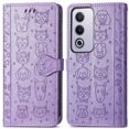thumbnail image 3 of Funda Cartera FOXDOCK para OPPO A3 Pro , Flip PU con Relieve de Gatos y Perros, Tarjetero y Soporte, 3 of 6