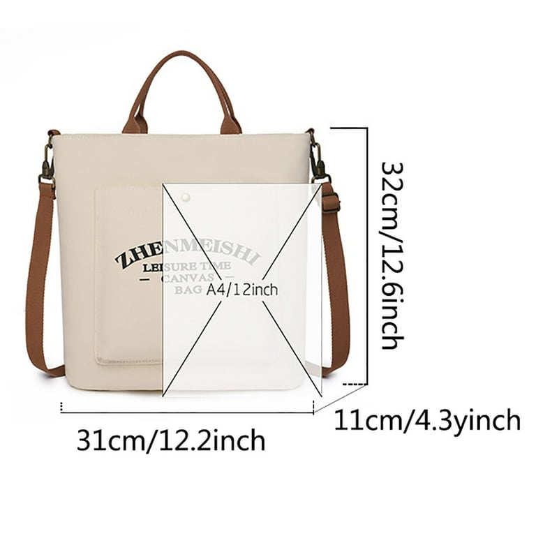 Shoulder Bag Tote Bag for Women Canvas Crossbody Bags Shoulder