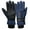 Blue, variant on Ski Gloves, Touchscreen Snowboard Gloves with Pocket, Waterproof Snow Gloves for Cold Weather, Suitable for Driving/Cycling/Running/Hiking (Gray)