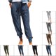 thumbnail image 4 of Pantalones de salón para mujer, pantalones para mujer, pantalones con cordón y estampado de leopardo para mujer, pantalones casuales para mujer, elegantes y modernos, 4 of 6