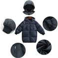 thumbnail image 3 of LANBAOSI Toddler Winter Coat Boy Puffer Winter Jacket with Hooded 4T, 3 of 6