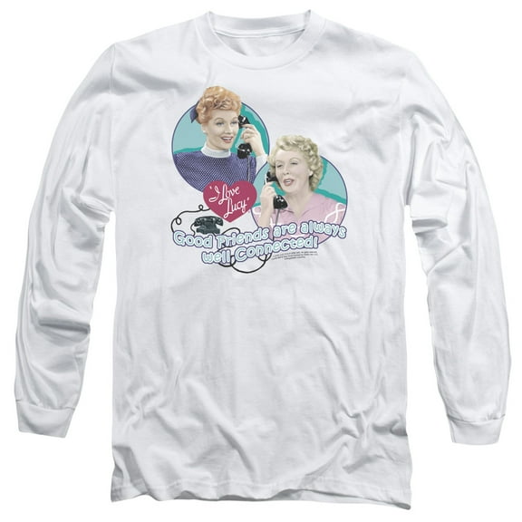 I Love Lucy - Always Connected - Long Sleeve Shirt - X-Large