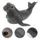 thumbnail image 4 of FELTECHELECTR 1 modelo de elefante marino de simulación, juguete infantil para decoración del hogar (gris oscuro), 4 of 6