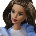 thumbnail image 4 of Barbie Fashionistas Doll #121 with Brown Hair and Prosthetic Leg in Blue Sweater Dress, 4 of 7