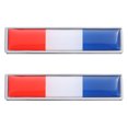 thumbnail image 1 of BRIGHTFUFU 2 pegatinas decorativas para coche con temática de bandera nacional, calcomanía metálica decorativa para puerta., 1 of 1