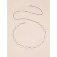 thumbnail image 3 of 1pc Women Heart Decor Fashionable Chain Belt, For Dress Decoration, 3 of 5