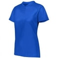 thumbnail image 4 of Augusta Ladies Attain Wicking Two-Button Softball Jersey 1567 White M, 4 of 13