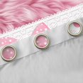thumbnail image 4 of Manfei Polka Dot Bow-tie Blackout Curtains Set of 2 (52x84 Each) for Teen, Kawaii Princess Window Curtains, Fashion Leopard Cheetah Print Curtains and Drapes, Black Out Curtains Home Decor, 4 of 6