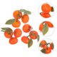 thumbnail image 2 of 3pcs Kitchen Table Fake Orange Realistic Orange Artificial Fruit Faux Fruit Decor, 2 of 4