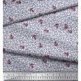 thumbnail image 2 of Soimoi Rayon Fabric Anchor Hook Nautical Decor Fabric Printed Yard 56 Inch Wide, 2 of 3