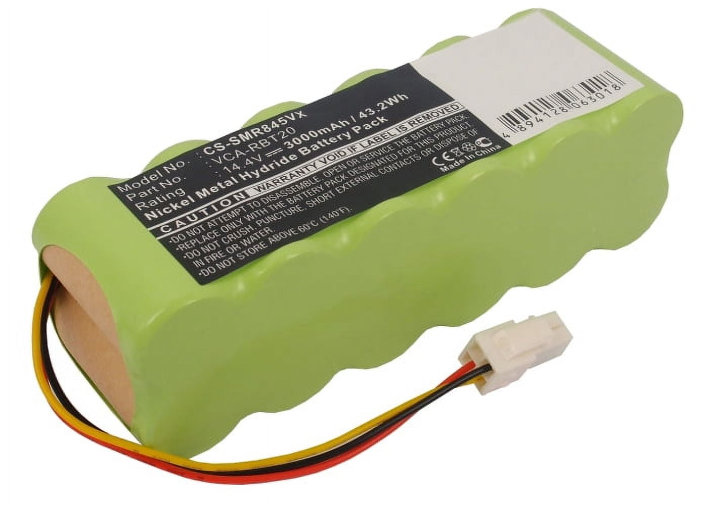 Replacement Battery for Toshiba Smarbo VC-RB100,DJ96-00113F,RB1-P,3000mAh/14.4V