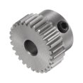 thumbnail image 4 of Unique Bargains Pinion Gear 3mm Aperture 28T 0.5 Module Stainless Steel Motor Gear, 4 of 5