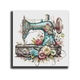 thumbnail image 5 of BYGFHLYW Sewing Machine Diamond Art Kits for Adults Beginners,DIY Full Round Drill Diamond Painting Kits Flowers,Home Wall Decor 13.8X13.8Inch, 5 of 7