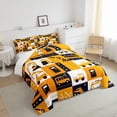 thumbnail image 3 of YST Tractor Comforter Set, Cartoon Excavator Bedding, Kids Room Decor, Queen, 3 of 6