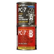 PC Products PC-7 Epoxy Adhesive Paste, Two-Part Heavy Duty, 4 lb in Two Cans, Charcoal Gray 647776