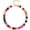 14mm Colorful Beads, variant on Chunky Colorful Beaded Choker Necklace for Women - Summer Beach Round Resin Beads Necklace, Trendy Statement Summer Beach Jewelry Birthday Gifts for Vacation Holiday