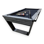 7 FT Pool Table Black Design Billiards – Neptune