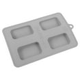 thumbnail image 1 of OULII Bread Maker Top Cover Silicone Grey Simple Design 1Set, 1 of 8